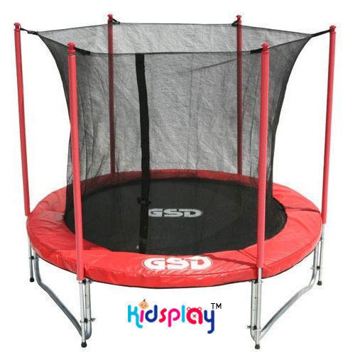 Trampoline-with-Safety-Net